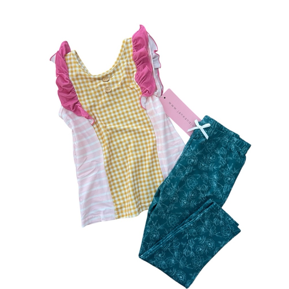 Jane + Jo NWT Matching Lounge Set 4T